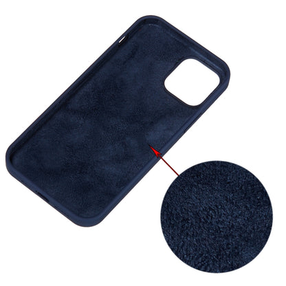 For iPhone 15 Pro Solid Color Silicone Phone Case(Midnight Blue) - iPhone 15 Pro Cases by PMC Jewellery | Online Shopping South Africa | PMC Jewellery