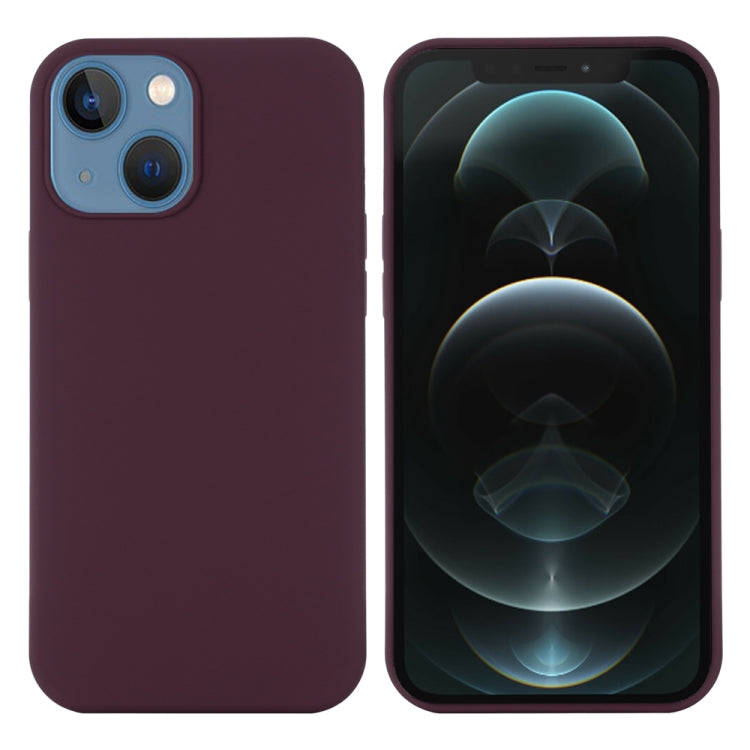 For iPhone 15 Shockproof Silicone Magsafe Phone Case(Plum Color) - free shipping - PMC TechLife - Order now!