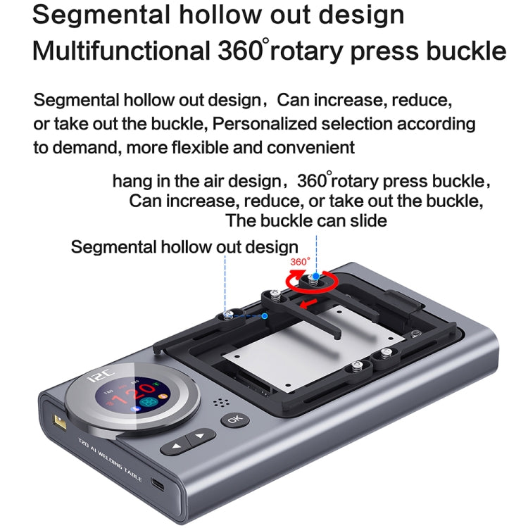 i2C T20 Heating Platform Module For Universal Series - Repair Platform by i2C | Online Shopping South Africa | PMC TechLife | Buy Now Pay Later Mobicred