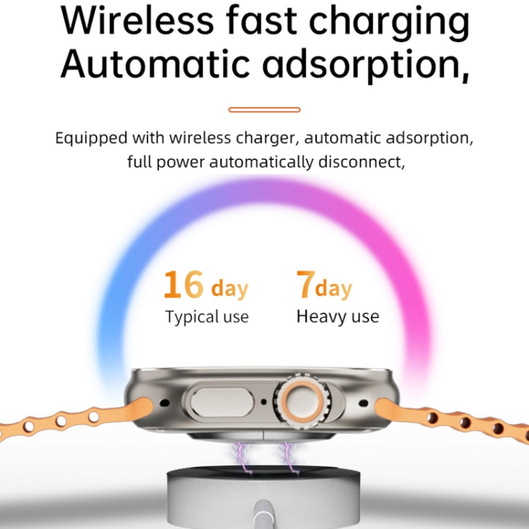 WS-E9 Ultra 2.2 inch IP67 Waterproof Silicone Band Smart Watch, Support Heart Rate / NFC(Blue) - Smart Watches by PMC TechLife | Online Shopping South Africa | PMC TechLife | Buy Now Pay Later Mobicred