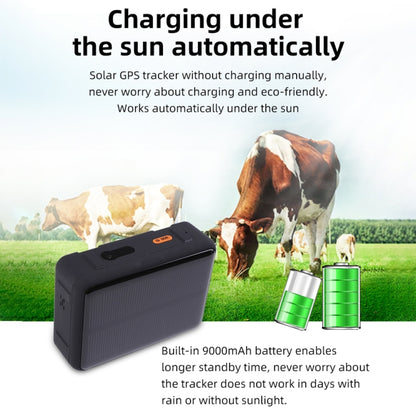 V44 Solar Energy Waterproof Cattle and Sheep GPS Tracker - Personal Tracker by PMC Jewellery | Online Shopping South Africa | PMC Jewellery