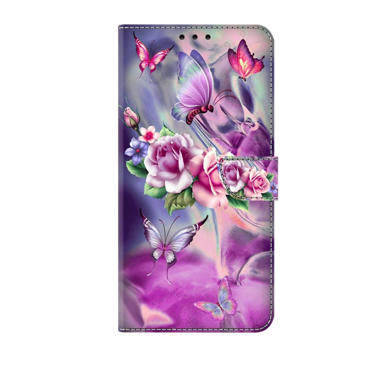 For Xiaomi Redmi Note 8T Crystal 3D Shockproof Protective Leather Phone Case(Butterfly) - Xiaomi Cases by PMC Jewellery | Online Shopping South Africa | PMC Jewellery