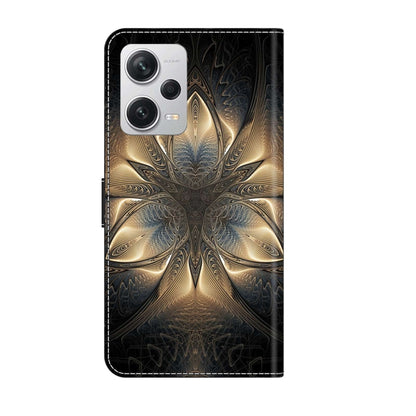 For Xiaomi Redmi Note 12 Pro+ Crystal 3D Shockproof Protective Leather Phone Case(Luminous Building) - Xiaomi Cases by PMC Jewellery | Online Shopping South Africa | PMC Jewellery