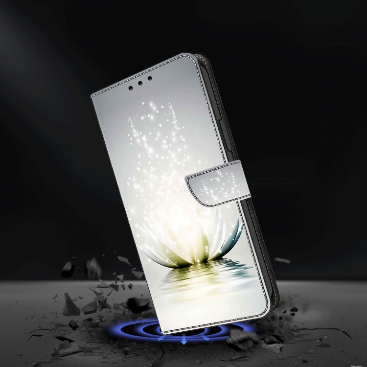 For Samsung Galaxy S22+ Crystal 3D Shockproof Protective Leather Phone Case(Light Lotus) - free shipping - PMC TechLife - Order now!