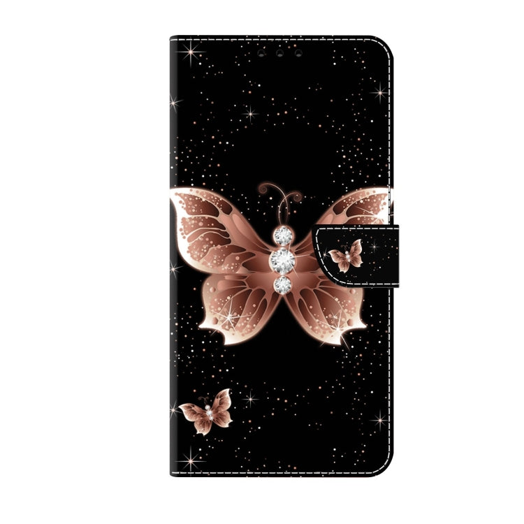 For Samsung Galaxy S22 Ultra Crystal 3D Shockproof Protective Leather Phone Case(Pink Diamond Butterfly) - free shipping - PMC TechLife - Order now!