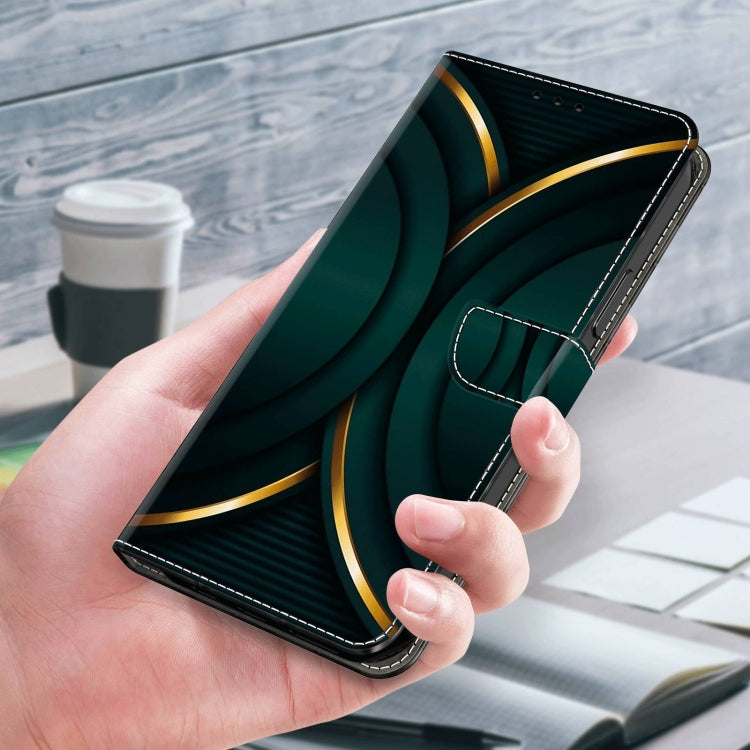 For Samsung Galaxy S22 Ultra Crystal 3D Shockproof Protective Leather Phone Case(Gold Outline) - free shipping - PMC TechLife - Order now!