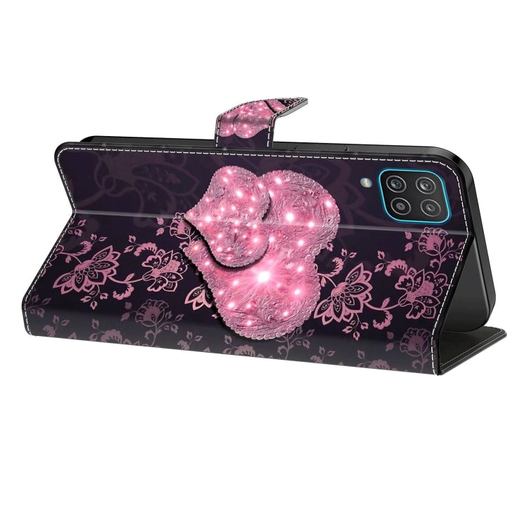 For Samsung Galaxy S22 Ultra Crystal 3D Shockproof Protective Leather Phone Case(Lace Love) - free shipping - PMC TechLife - Order now!