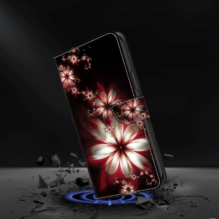 For Samsung Galaxy S22 Ultra Crystal 3D Shockproof Protective Leather Phone Case(Fantastic Flower) - free shipping - PMC TechLife - Order now!