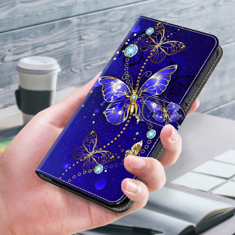 For Samsung Galaxy S22 Ultra Crystal 3D Shockproof Protective Leather Phone Case(Diamond Butterfly) - free shipping - PMC TechLife - Order now!