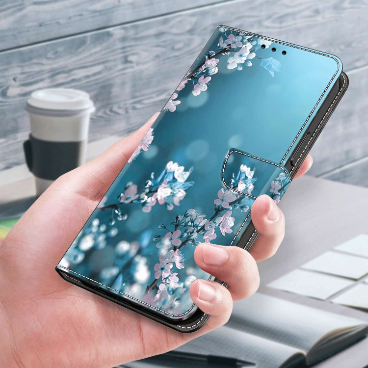 For Samsung Galaxy S23 Ultra Crystal 3D Shockproof Protective Leather Phone Case(Plum Flower) - free shipping - PMC TechLife - Order now!