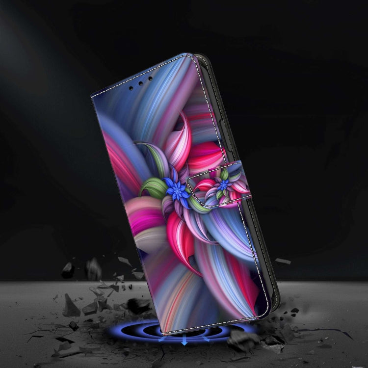 For Samsung Galaxy S23 Ultra Crystal 3D Shockproof Protective Leather Phone Case(Colorful Flower) - free shipping - PMC TechLife - Order now!