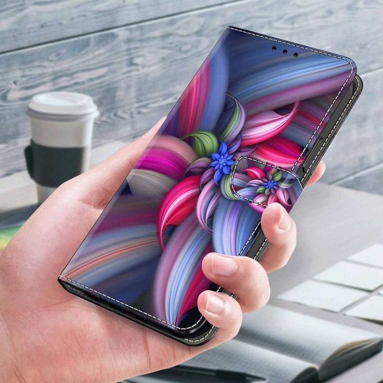 For Samsung Galaxy S23+ Crystal 3D Shockproof Protective Leather Phone Case(Colorful Flower) - free shipping - PMC TechLife - Order now!