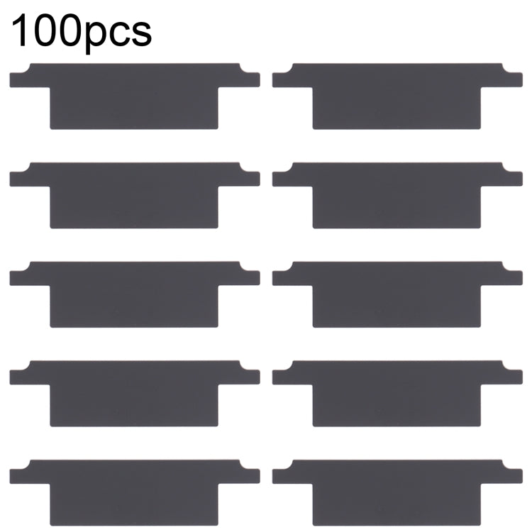 For iPhone XS 100set Battery Black Adhesive Strip Sticker - Others by PMC TechLife | Online Shopping South Africa | PMC TechLife | Buy Now Pay Later Mobicred
