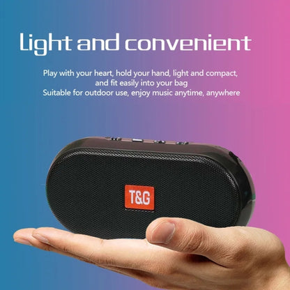 T&G TG179 Outdoor Multifunctional Wireless Bluetooth Speaker Support USB / TF / FM(Dark Blue) - Mini Speaker by T&G | Online Shopping South Africa | PMC Jewellery