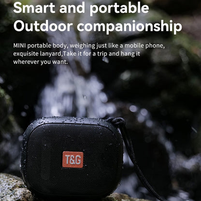 T&G TG-394 Outdoor TWS Wireless Bluetooth IPX7 Waterproof Speaker(Pink) - Mini Speaker by T&G | Online Shopping South Africa | PMC Jewellery