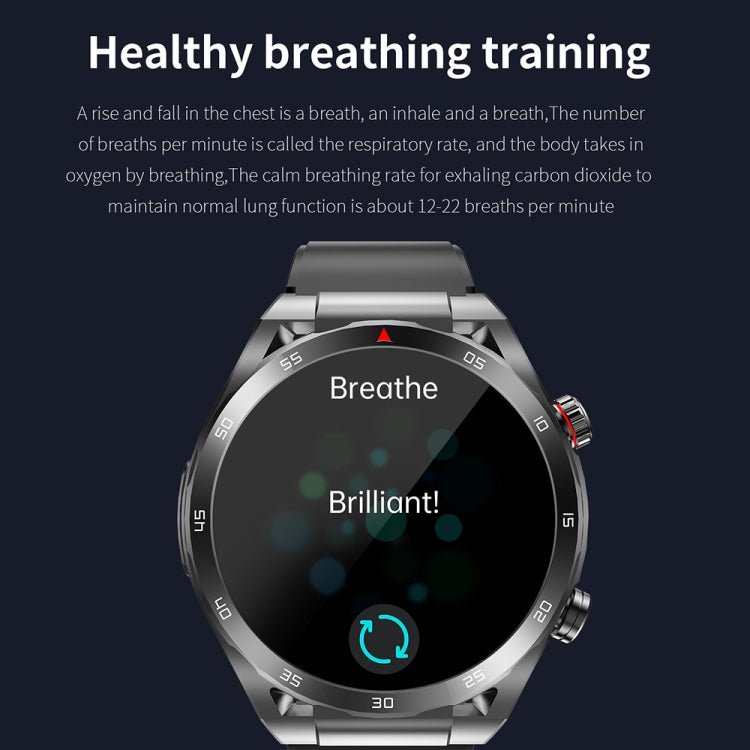 ET450 1.39 inch IP67 Waterproof Silicone Band Smart Watch, Support ECG / Non-invasive Blood Glucose Measurement(Black) - Smart Watches by PMC TechLife | Online Shopping South Africa | PMC TechLife