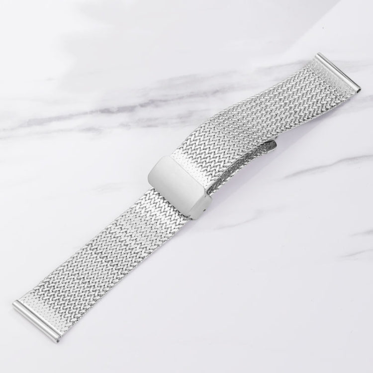 For Apple Watch 5 44mm Magnetic Buckle Herringbone Mesh Metal Watch Band(Gold) - Watch Bands by PMC Jewellery | Online Shopping South Africa | PMC Jewellery