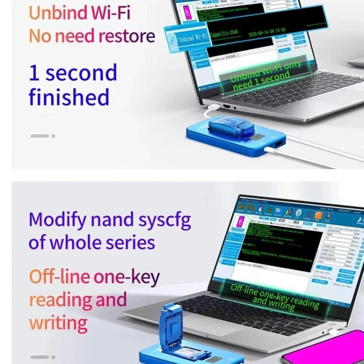 JCID P13 Nand Read Write Programmer DFU Purple Screen Tool For iPhone 6 to 13 Pro Max - Test Tools by JC | Online Shopping South Africa | PMC Jewellery
