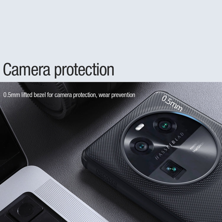 For OPPO Find X6 NILLKIN Frosted Shield Pro Magnetic Magsafe Phone Case(Black) - free shipping - PMC TechLife - Order now!