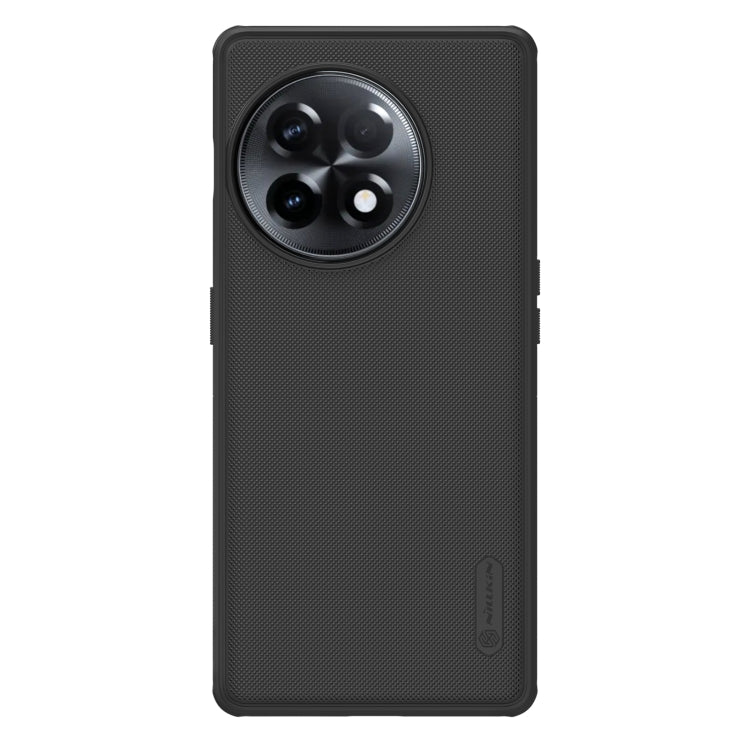 For OnePlus Ace 2 / 11R NILLKIN Frosted Shield Pro Magnetic Magsafe Phone Case(Black) - OnePlus Cases by NILLKIN | Online Shopping South Africa | PMC TechLife | Buy Now Pay Later Mobicred