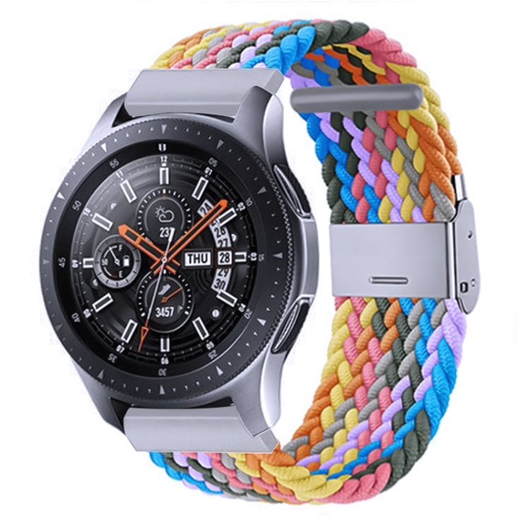 18mm Nylon Braided Metal Buckle Watch Band(Color 1) - Watch Bands by PMC Jewellery | Online Shopping South Africa | PMC Jewellery