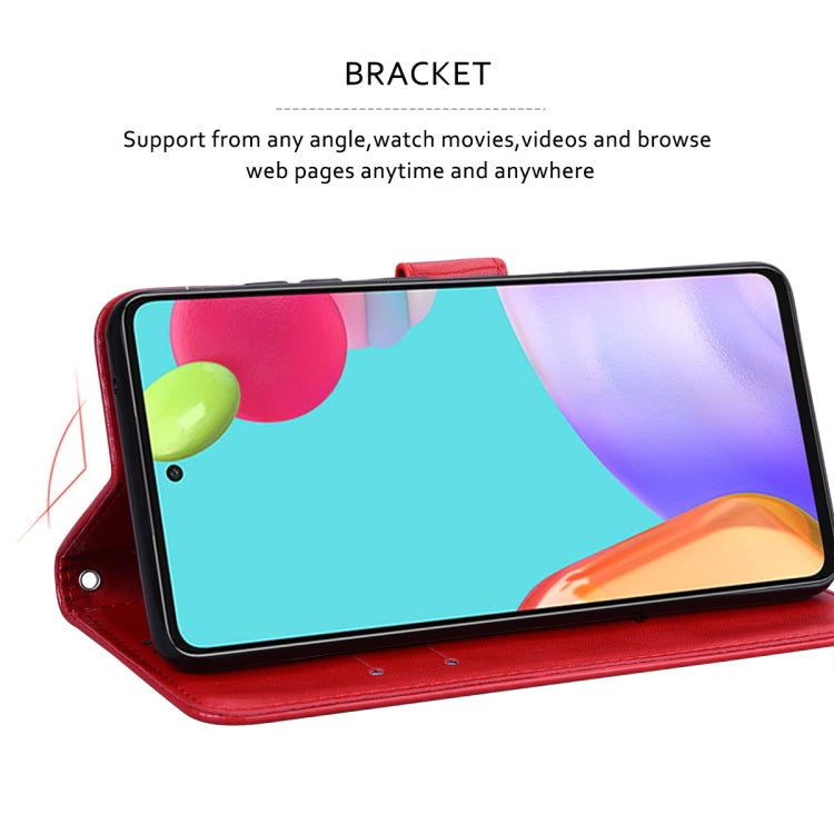 For Samsung Galaxy S23 Ultra 5G Rose Embossed Flip PU Leather Phone Case(Red) - free shipping - PMC TechLife - Order now!