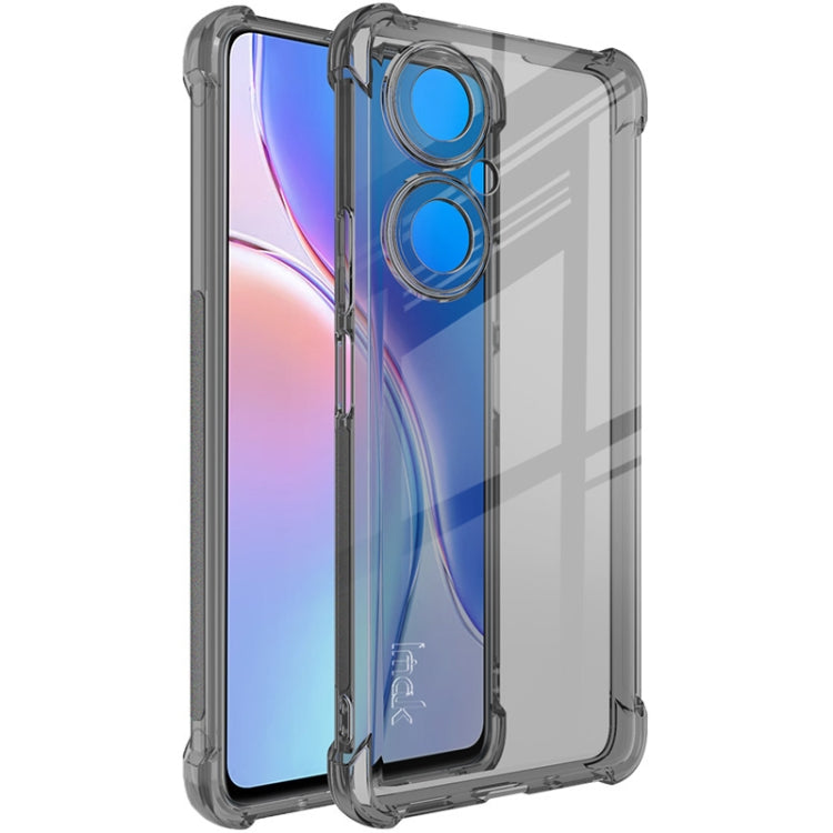 For Huawei nova 11i / maimang 20 5G imak Shockproof Airbag TPU Phone Case(Transparent Black) - free shipping - PMC TechLife - Order now!