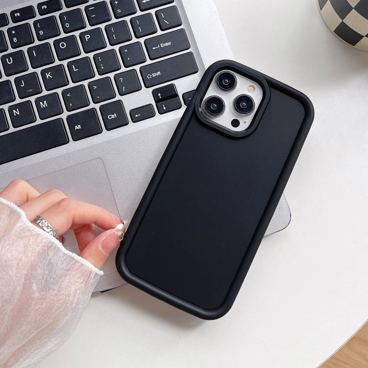 For iPhone 13 Pro Max Shockproof Frame Frosted TPU Phone Case(Black) - free shipping - PMC TechLife - Order now!