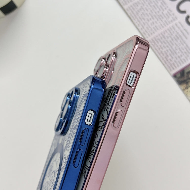 For iPhone 13 Pro Max Electroplated Circuit Board Pattern MagSafe Phone Case(Gold) - free shipping - PMC TechLife - Order now!