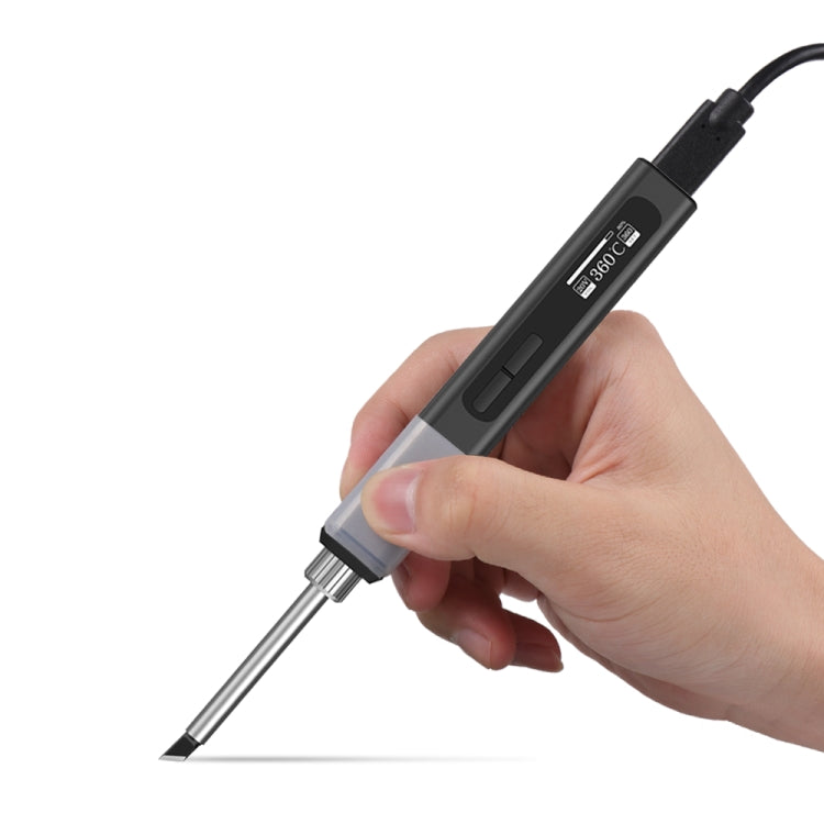GVDA GD300 Intelligent Internal Heating Digital Display Constant Temperature Maintenance Electric Soldering Iron with 65W Charger + 4 Tips - free shipping - PMC TechLife - Order now!