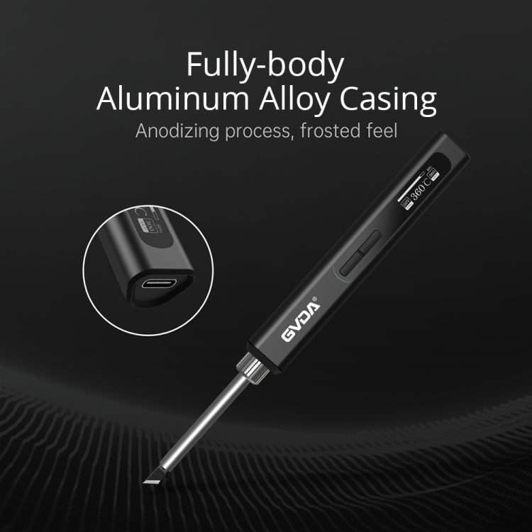 GVDA GD300 Intelligent Internal Heating Digital Display Constant Temperature Maintenance Electric Soldering Iron with 65W Charger + 4 Tips - free shipping - PMC TechLife - Order now!