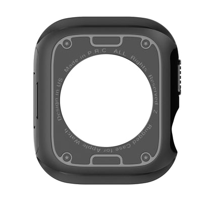 For Apple Watch Series 8 / 7 45mm 2-in-1 PC Hybrid TPU Armor Watch Case(Black) - Watch Cases by PMC Jewellery | Online Shopping South Africa | PMC Jewellery