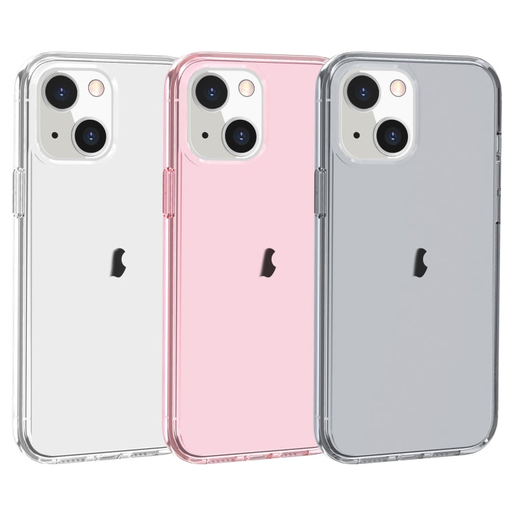 For iPhone 15 Shockproof Terminator Transparent Phone Case(Pink) - free shipping - PMC TechLife - Order now!