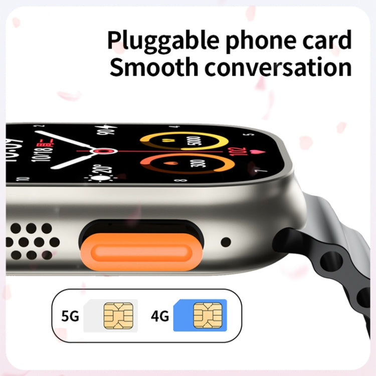 GS29 2.08 inch IP67 Waterproof 4G Android 9.0 Smart Watch Support AI Video Call / GPS, Specification:4G+64G(Black) - Android Watch by PMC TechLife | Online Shopping South Africa | PMC TechLife