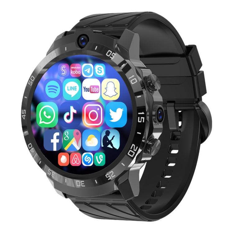MT27 4G+64G 1.6 inch IP67 Waterproof 4G Android 8.1 Smart Watch Support Heart Rate / GPS, Type:Silicone Band - Android Watch by PMC Jewellery | Online Shopping South Africa | PMC Jewellery