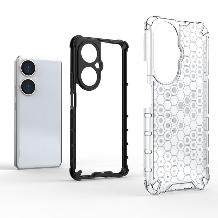 For Huawei nova 11i Shockproof Honeycomb PC + TPU Phone Case(White) - Huawei Cases by PMC Jewellery | Online Shopping South Africa | PMC Jewellery