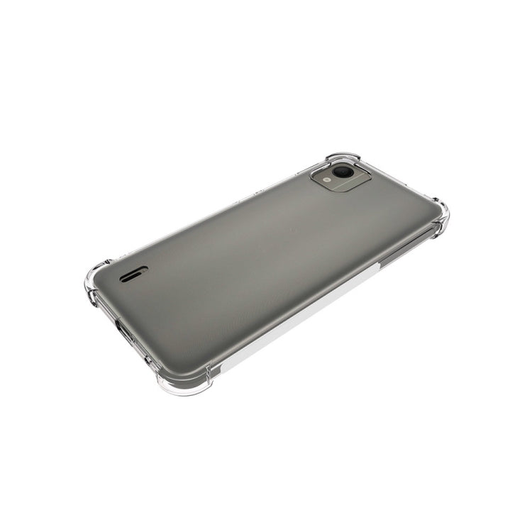For Nokia C110 4G Shockproof Non-slip Thickening TPU Phone Case(Transparent) - free shipping - PMC TechLife - Order now!
