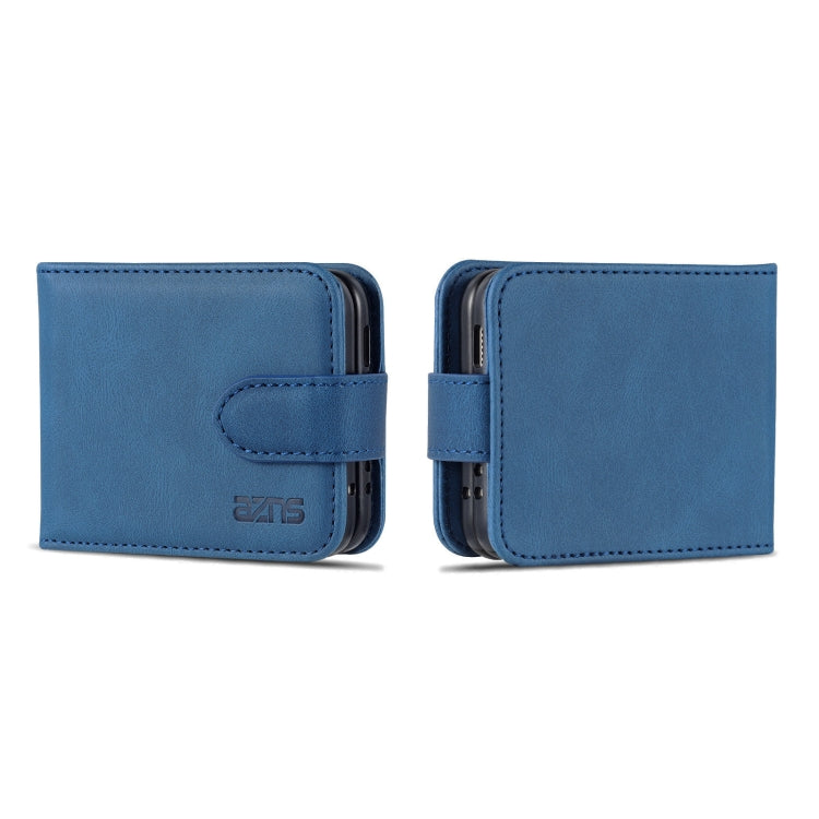 For Samsung Galaxy Z Flip5 AZNS Dream II Skin Feel PU+TPU Horizontal Flip PU Phone Case(Blue) - free shipping - PMC TechLife - Order now!