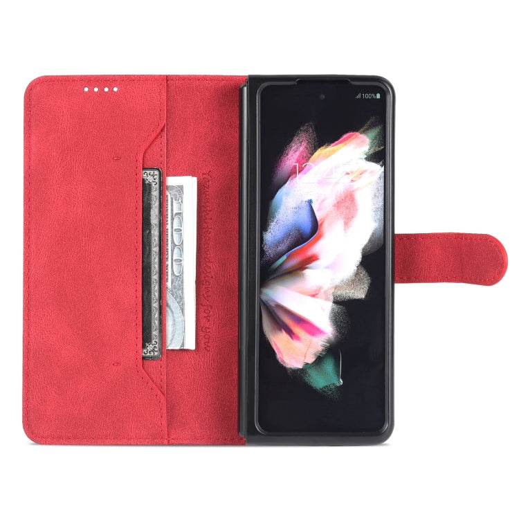 For Samsung Galaxy Z Fold5 AZNS Dream II Skin Feel PU+TPU Horizontal Flip PU Phone Case(Red) - free shipping - PMC TechLife - Order now!