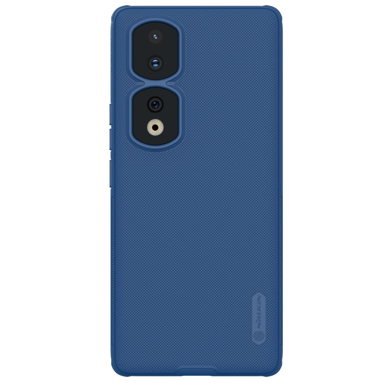 For Honor 90 Pro NILLKIN Frosted Shield Pro PC + TPU Phone Case(Blue) - Honor Cases by NILLKIN | Online Shopping South Africa | PMC Jewellery