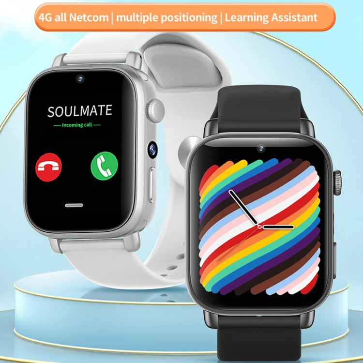 UNIWA X1S 1.9 inch IP67 Waterproof 4G Android 8.1 Dual Cameras Smart Watch Support Temperature Measurement, Specification:2G+16G(Black) - Android Watch by UNIWA | Online Shopping South Africa | PMC TechLife