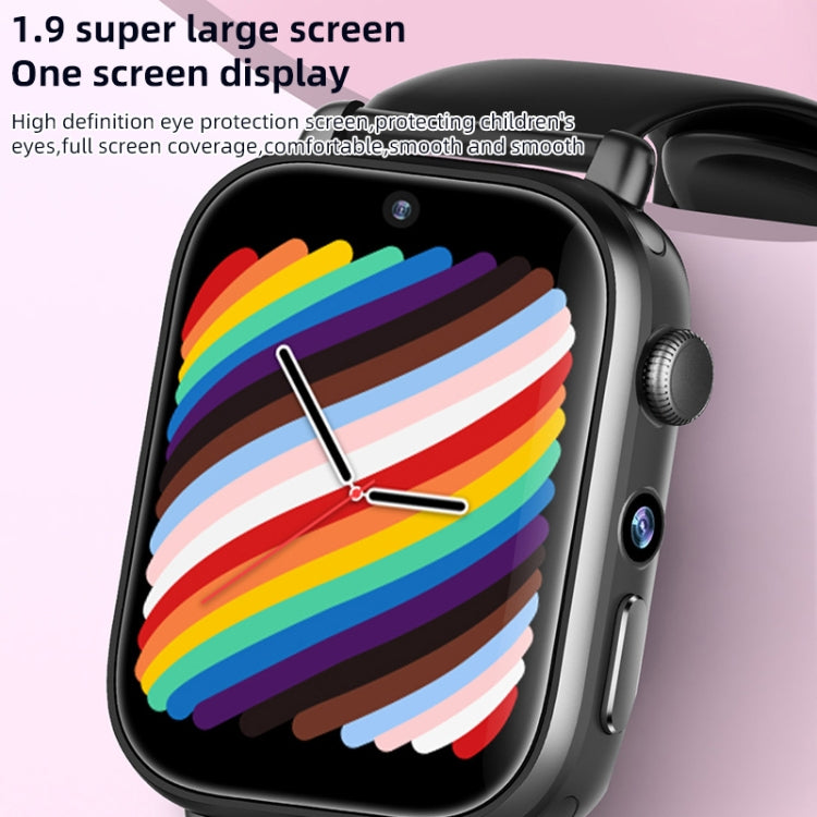 UNIWA X1S 1.9 inch IP67 Waterproof 4G Android 8.1 Dual Cameras Smart Watch Support Temperature Measurement, Specification:2G+16G(Black) - Android Watch by UNIWA | Online Shopping South Africa | PMC TechLife