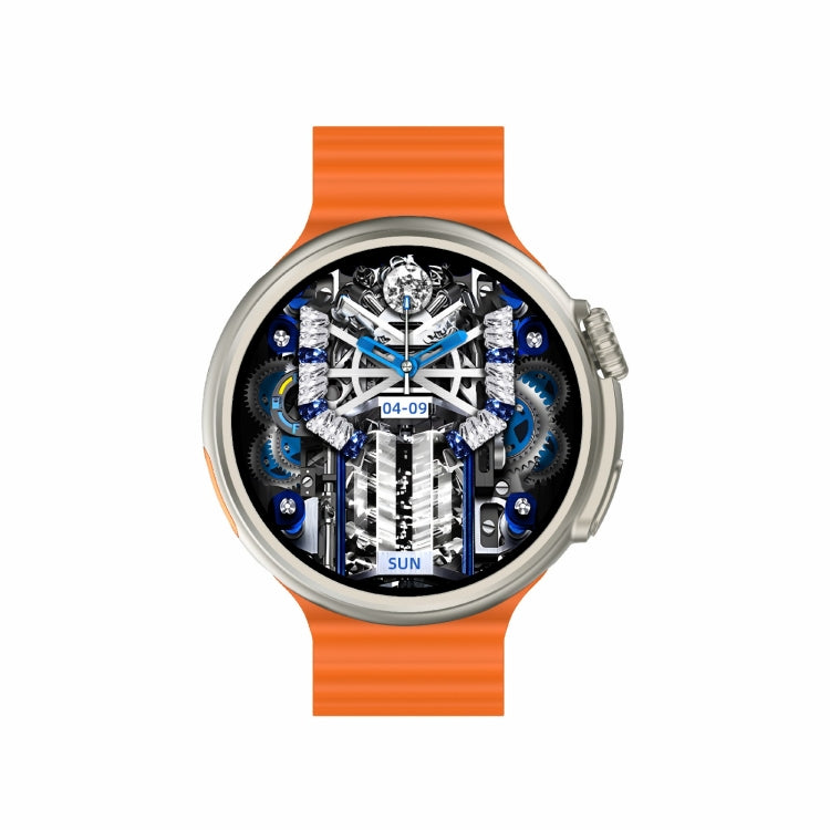 Z78 Ultra 1.52 inch Round Screen HD Smart Watch Supports Heart Rate/Blood Oxygen Monitoring(Orange) - Smart Watches by PMC TechLife | Online Shopping South Africa | PMC TechLife