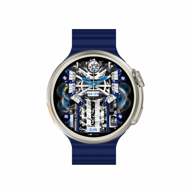Z78 Ultra 1.52 inch Round Screen HD Smart Watch Supports Heart Rate/Blood Oxygen Monitoring(Blue) - Smart Watches by PMC TechLife | Online Shopping South Africa | PMC TechLife