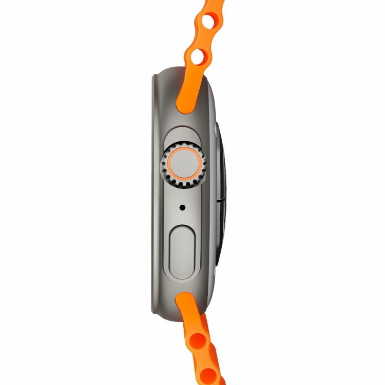 V3 Ultra Max 1.6 inch TFT Round Screen Smart Watch Supports Voice Calls/Blood Oxygen Monitoring(Orange) - Smart Watches by PMC TechLife | Online Shopping South Africa | PMC TechLife