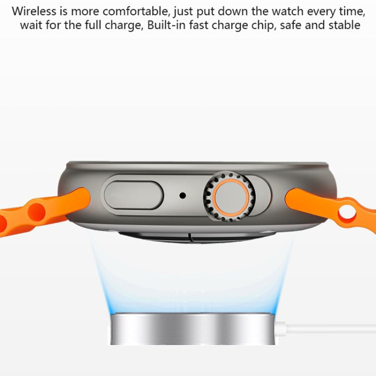 V3 Ultra Max 1.6 inch TFT Round Screen Smart Watch Supports Voice Calls/Blood Oxygen Monitoring(Orange) - Smart Watches by PMC TechLife | Online Shopping South Africa | PMC TechLife