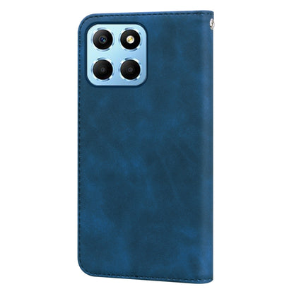 For Honor X8 5G/Play6C 5G/X6 4G/X6S/70 Lite Frosted Business Magnetic Horizontal Flip PU Phone Case(Blue) - Honor Cases by PMC Jewellery | Online Shopping South Africa | PMC Jewellery