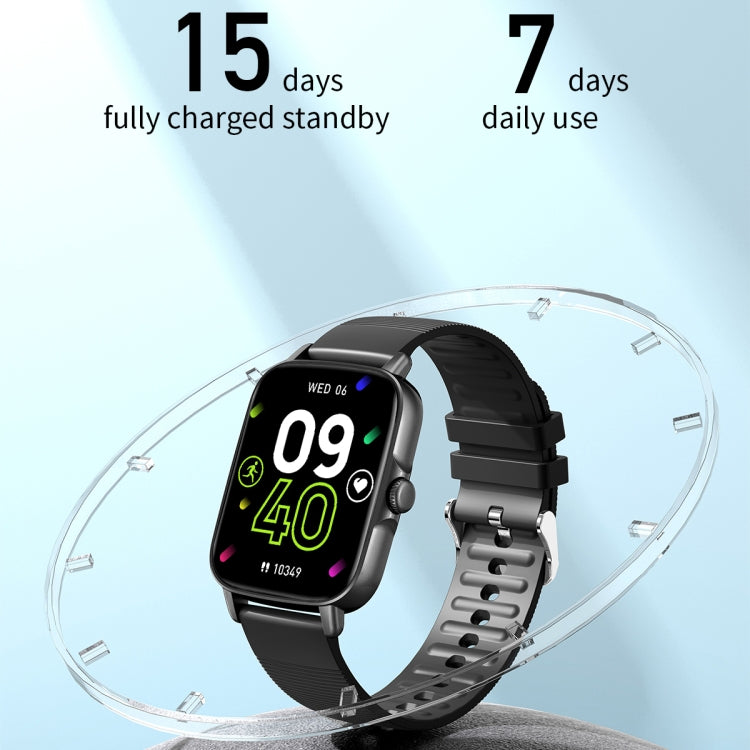 KT59 Pro 1.83 inch IPS Screen Smart Watch Supports Bluetooth Call/Blood Oxygen Monitoring(Black) - Smart Watches by PMC TechLife | Online Shopping South Africa | PMC TechLife