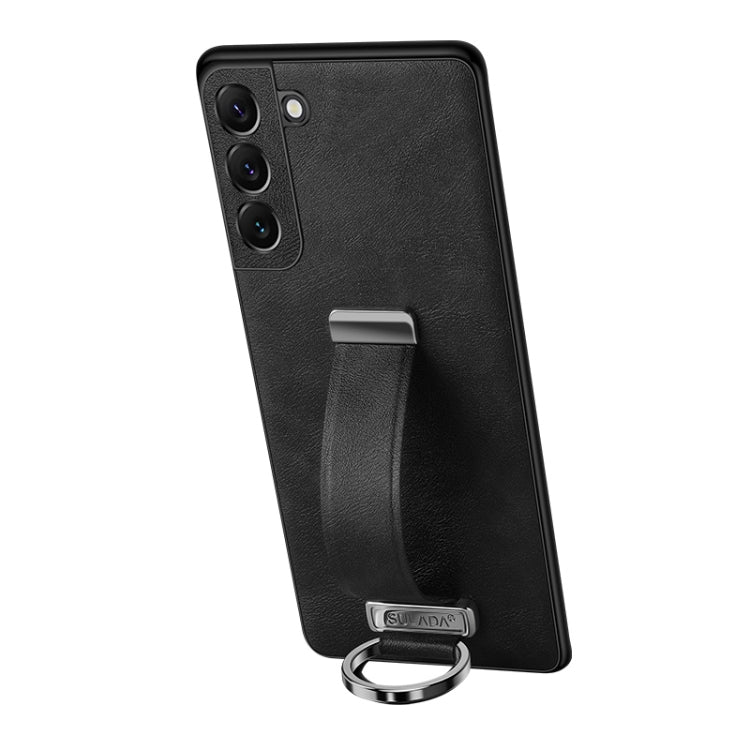 For Samsung Galaxy S23+ 5G SULADA PC + Leather Texture Skin Feel Shockproof Phone Case(Black) - Galaxy S23+ 5G Cases by SULADA | Online Shopping South Africa | PMC Jewellery