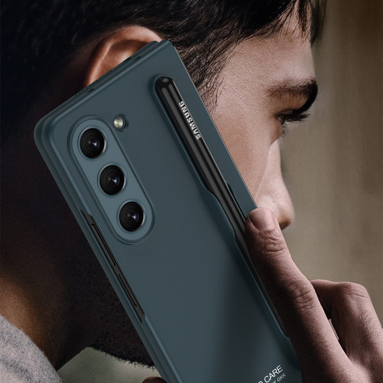 For Samsung Galaxy Z Fold5 GKK Ultra-thin Full Coverage Phone Flip Case with Pen Slot(Black) - free shipping - PMC TechLife - Order now!